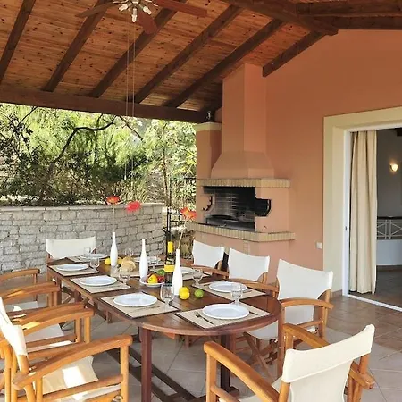 Christina Pool And Sea Views, Nissaki, Kaminaki ヴィラ Katávolos