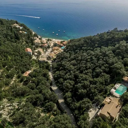 Christina Pool And Sea Views, Nissaki, Kaminaki * Katávolos