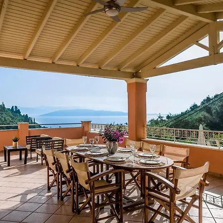 Vila Christina Pool And Sea Views, Nissaki, Kaminaki *